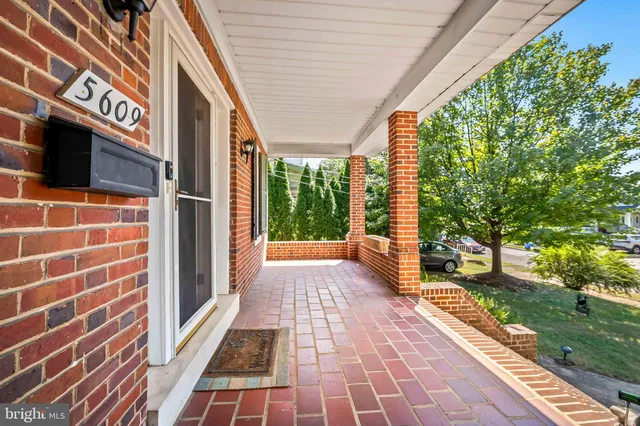 a view of a house with a porch