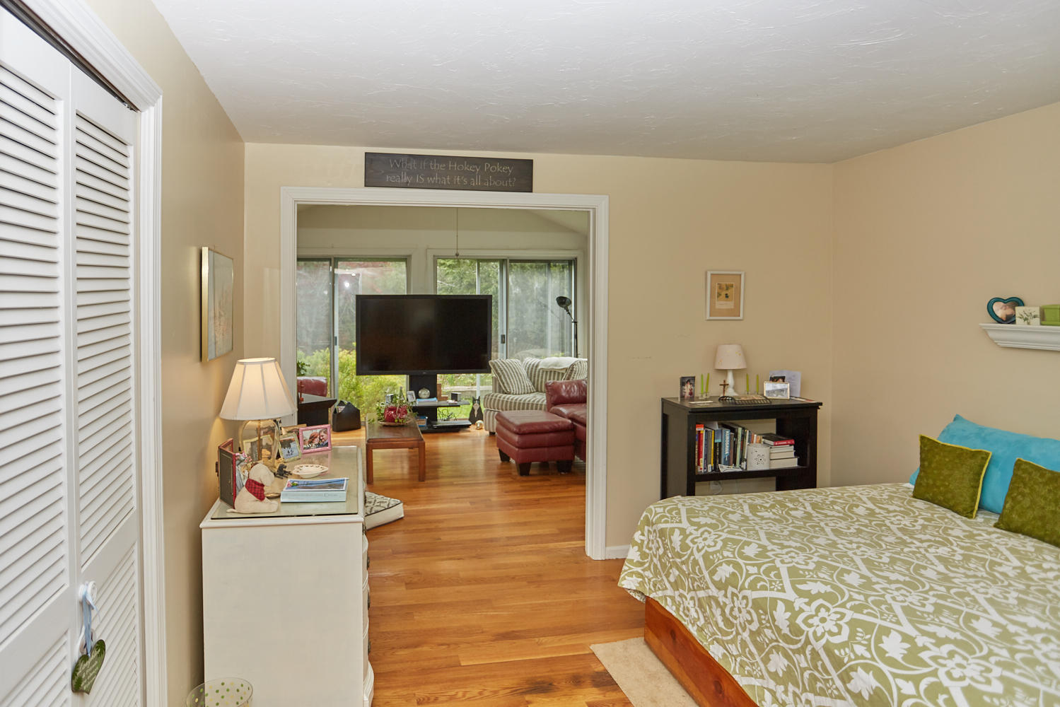 106 Foxglove Road Centerville, MA 02632 - Photo 14 of 23 a living room with furniture a flat screen tv and a fireplace