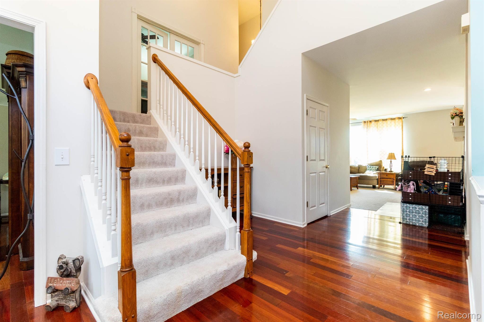 4020 Calumet Drive Rochester, MI 48306 - Photo 5 of 36 Main stair case looking into the home