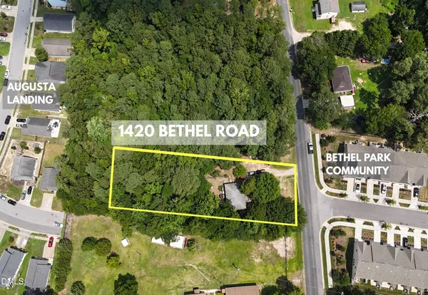 a sign on the street