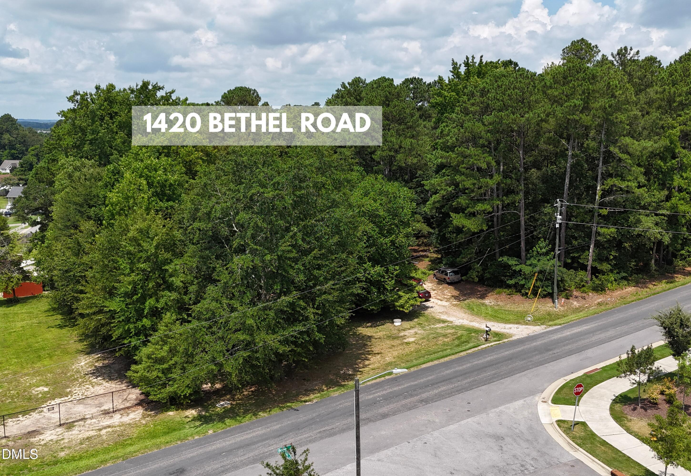 1420 Bethel Road Raleigh, NC 27610 - Photo 2 of 6 a view of a street with potted plants