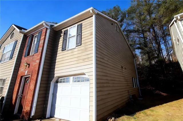 a view of a house with a door