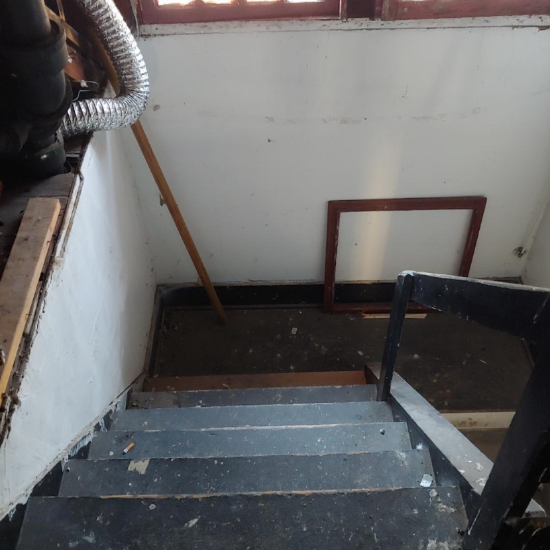 611 West Walnut Street Kalamazoo, MI 49007 - Photo 24 of 33 attic stairway