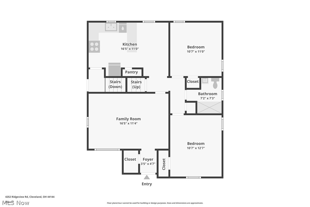 4252 Ridgeview Road Cleveland, OH 44144 - Photo 36 of 37 View of home floor plan