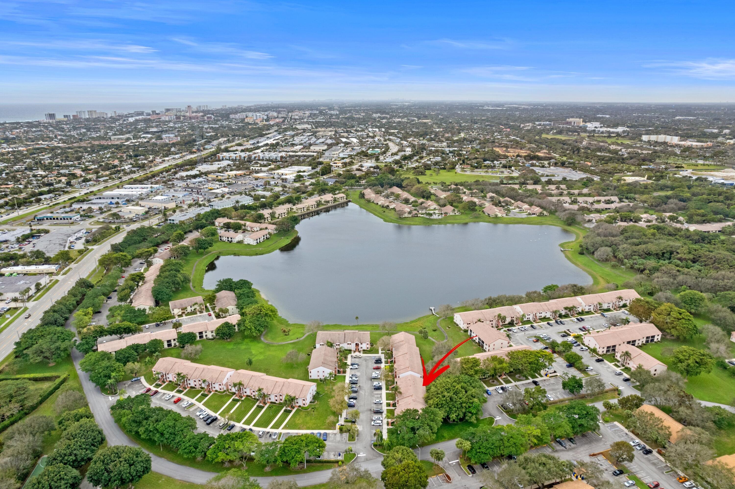 301 Norwood Terrace, Unit N228 Boca Raton, FL 33431 - Photo 33 of 34 Aerial Neighborhood View