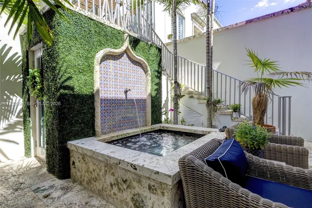 a view of a couches in the patio