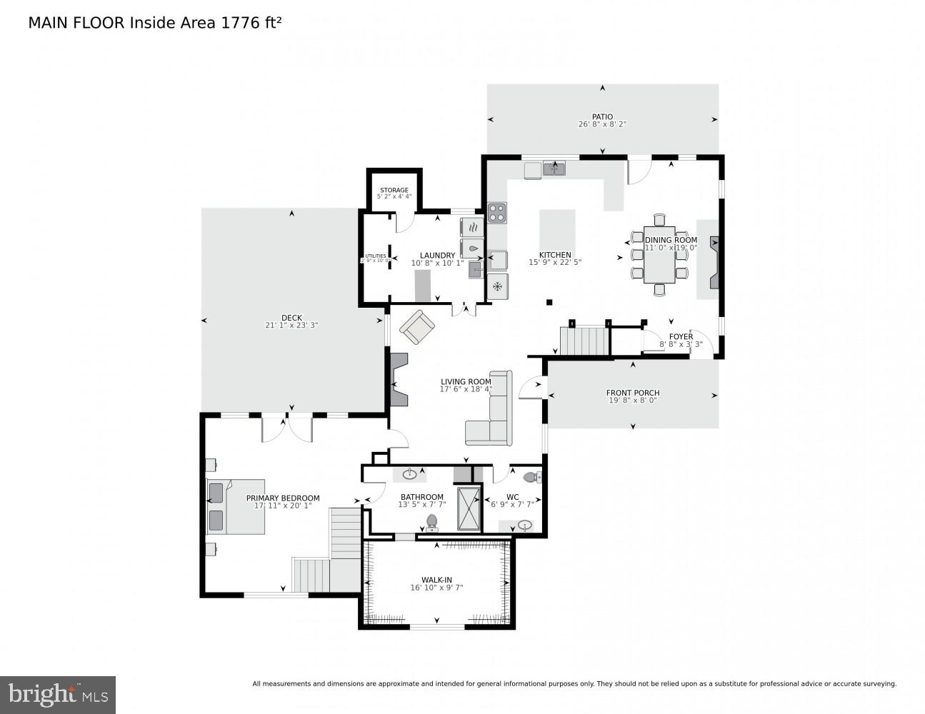 17641 Raven Rocks Road Bluemont, VA 20135 - Photo 107 of 109 Main Level Floor Plan