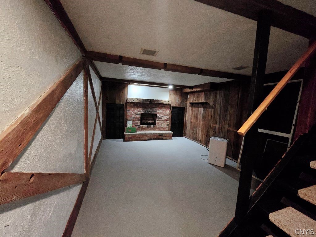 120 Bramley Drive Camillus, NY 13031 - Photo 19 of 27 Basement Gas Fireplace