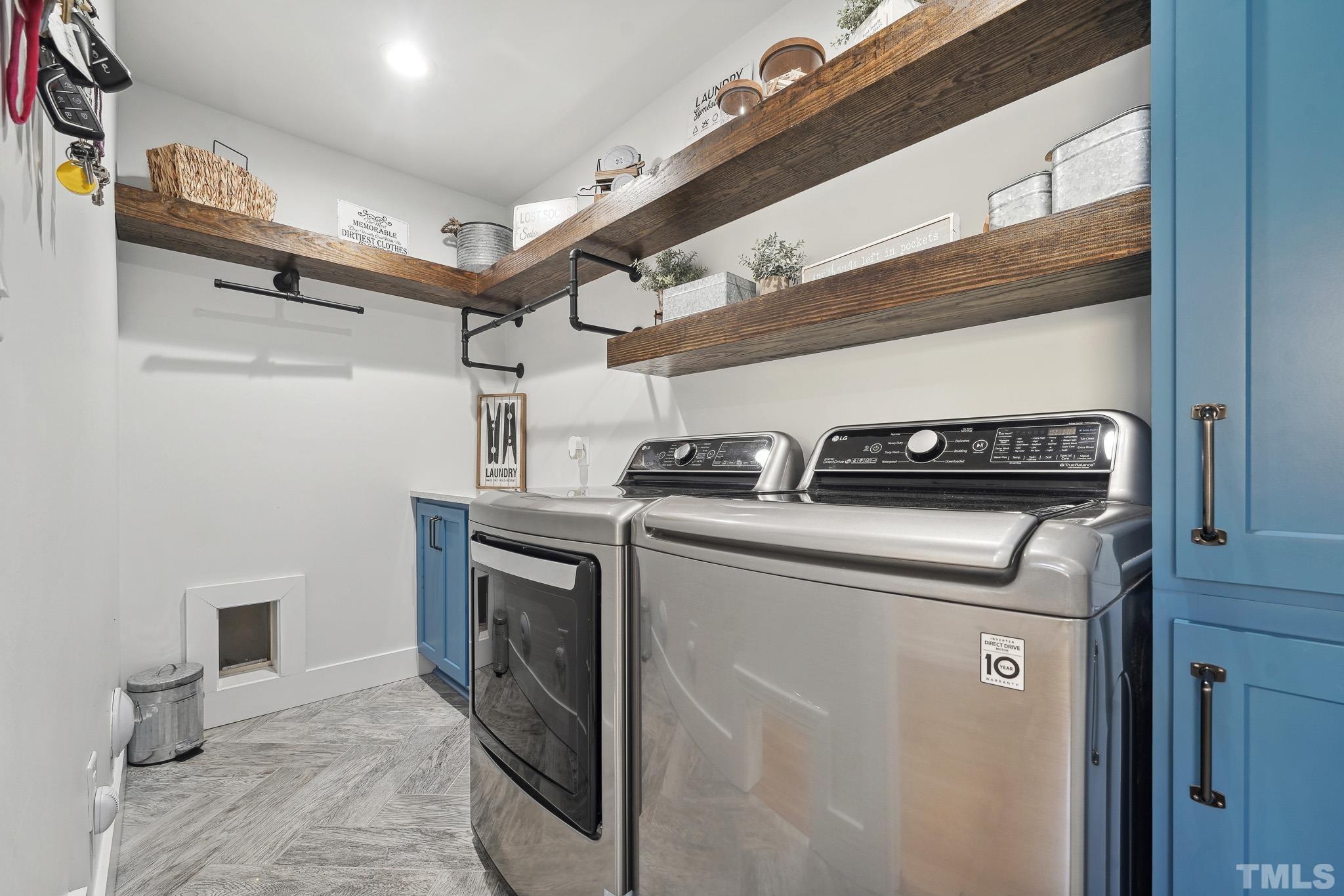 2632 Purnell Road Wake Forest, NC 27587 - Photo 28 of 60 a utility room with dryer and washer