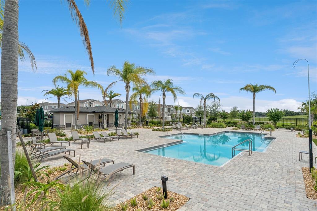 1672 Rider Rain Lane Apopka, FL 32703 - Photo 34 of 35 a view of a swimming pool and outdoor seating