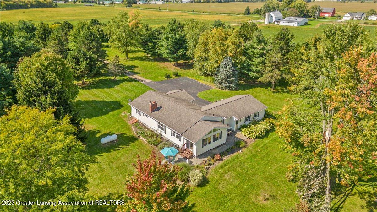 1801 Tomlinson Road Mason, MI 48854 - Photo 34 of 37 Aerial Rear2