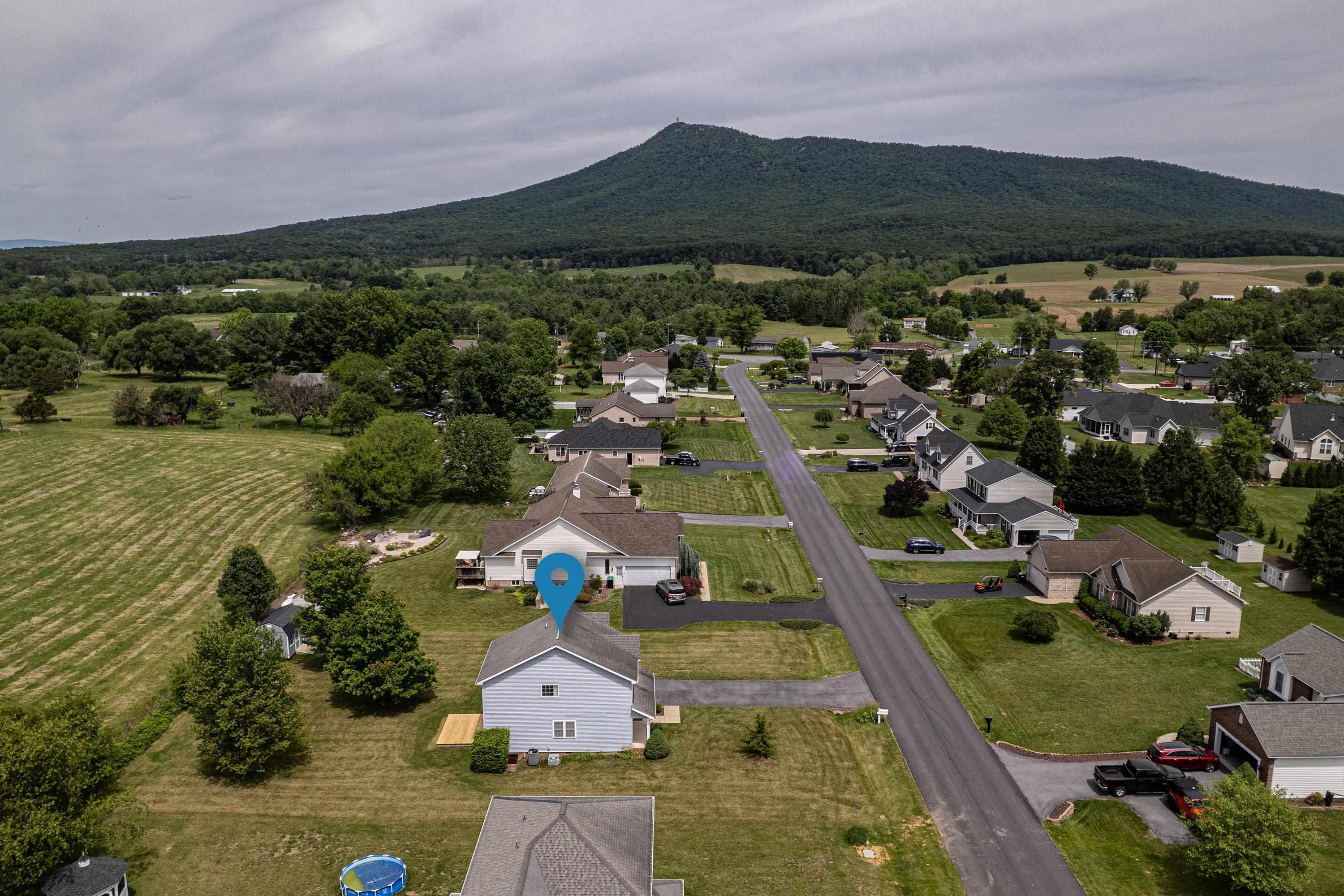 536 Three Leagues Road McGaheysville, VA 22840 - Photo 68 of 71 These photos highlight the gorgeous views the home offers, including Massanutten peak and the surrounding Blue Ridge Mountains.