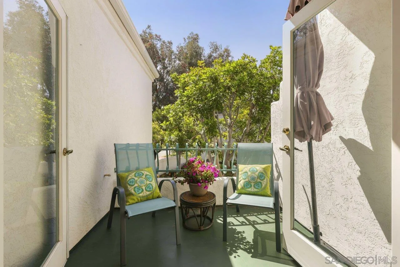 3365 Genoa Way, Unit 140 Oceanside, CA 92056 - Photo 17 of 32 a balcony view with a seating space