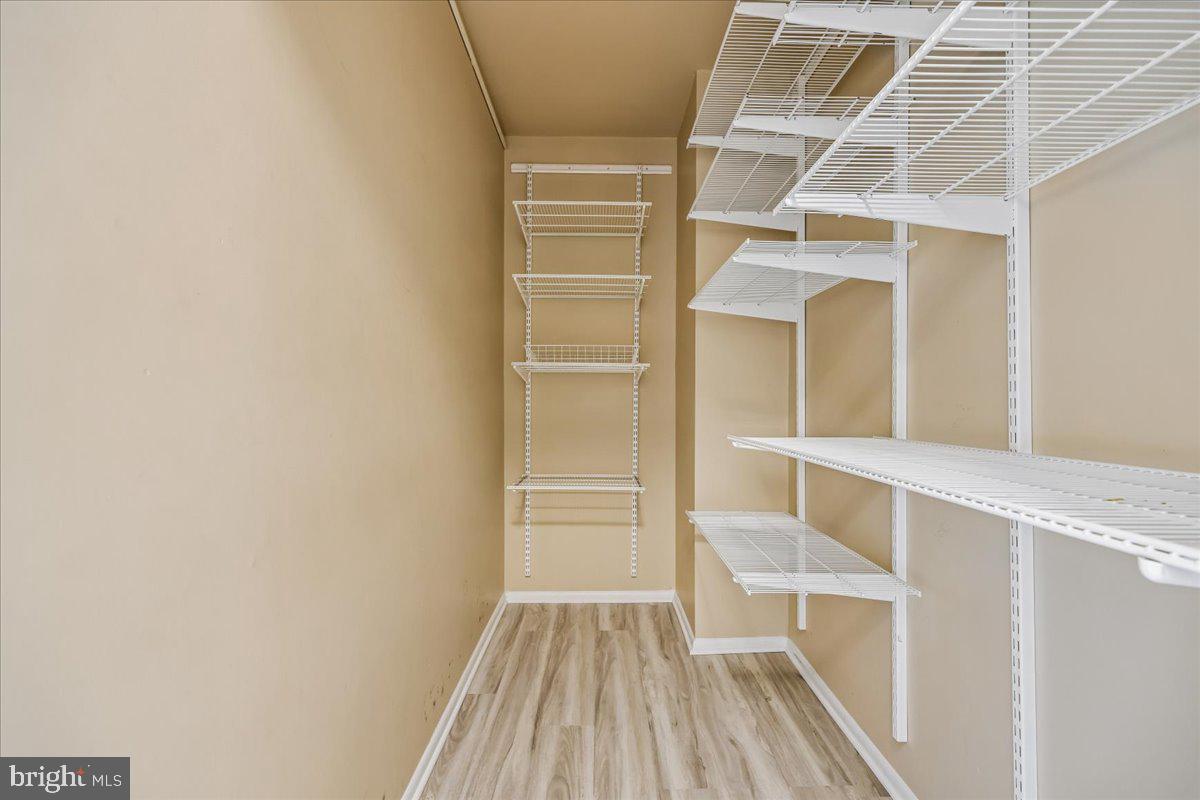 1111 University Boulevard West, Unit 1106A Silver Spring, MD 20902 - Photo 12 of 35 a view of walk in closet with empty racks