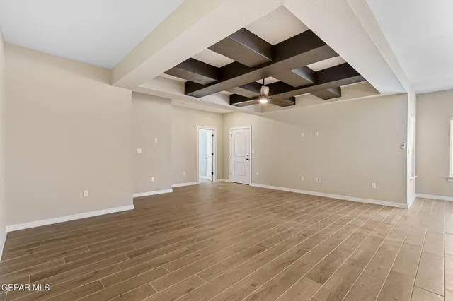 wooden floor in an empty room
