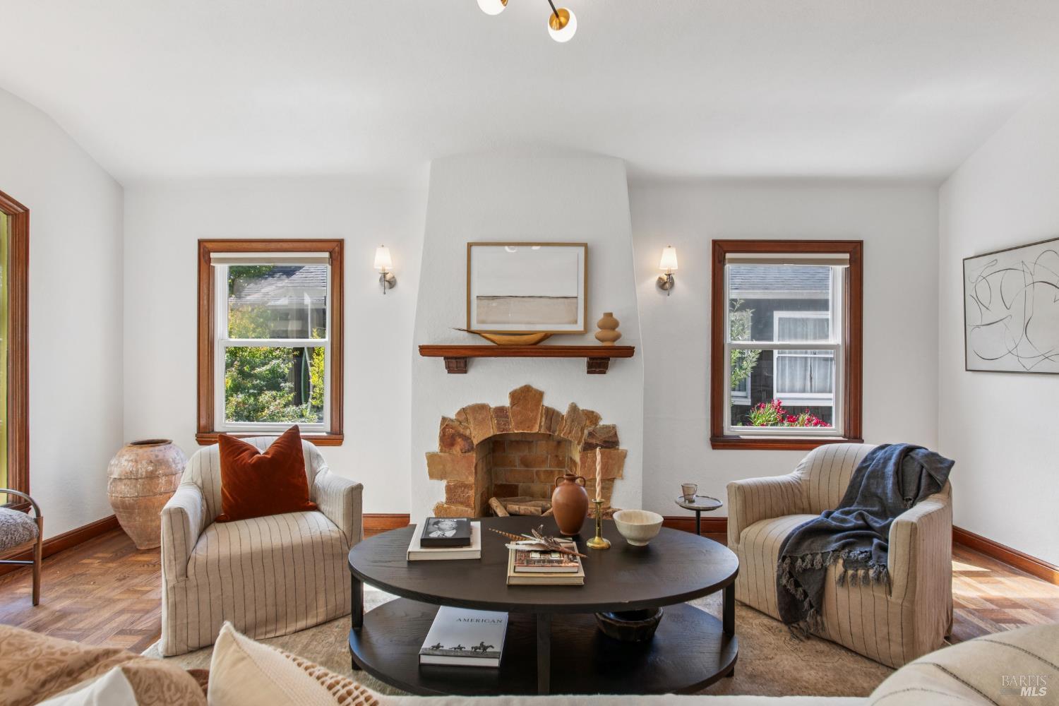 135 H Street San Rafael, CA 94901 - Photo 6 of 21 a living room with furniture and a large window