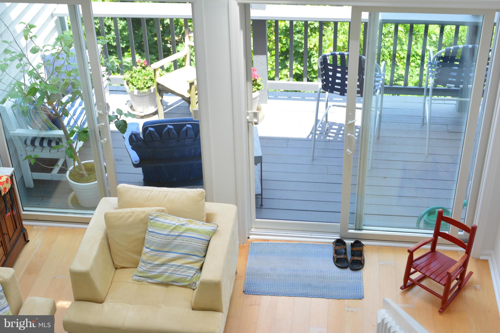 1 Bayview Road, Unit 10B Betterton, MD 21610 - Photo 27 of 30 View of living to deck from loft