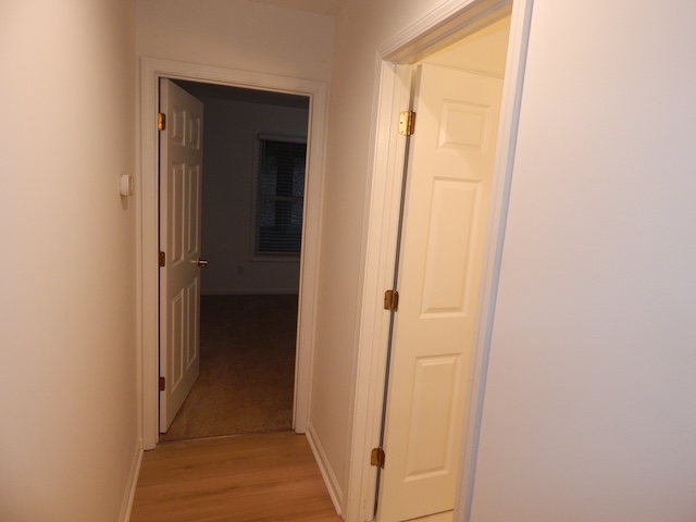 620 Downs Loop Clemson, SC 29631 - Photo 11 of 35 Smooth walls and modern wood-style flooring guide you through this inviting hallway passage.