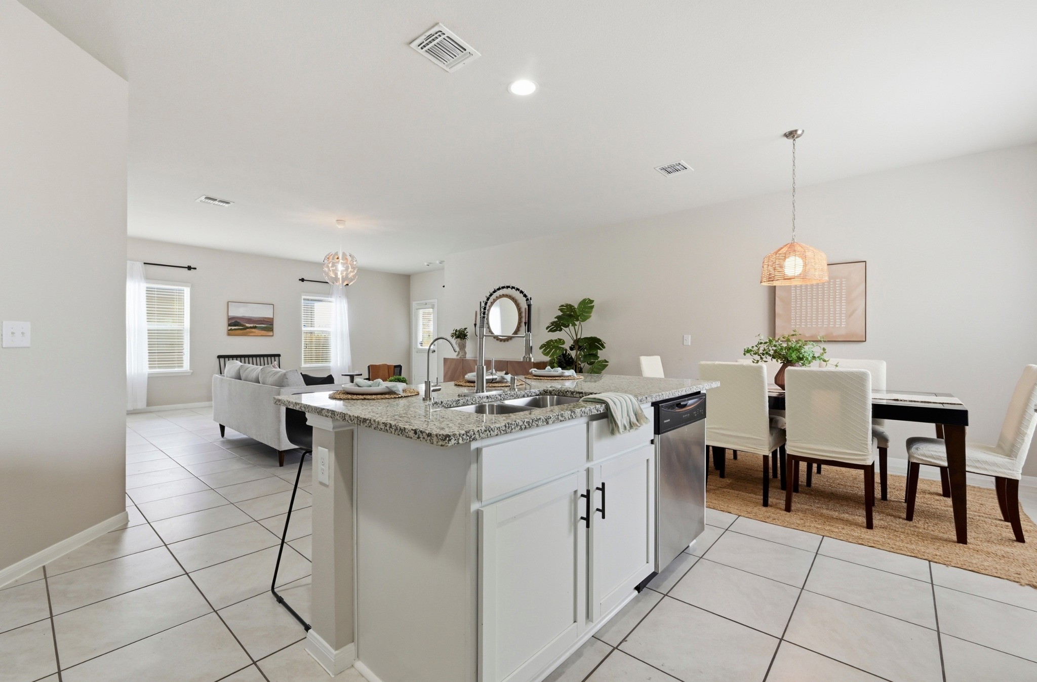9716 Baden Lane Austin, TX 78754 - Photo 16 of 30 a kitchen with cabinets and chairs