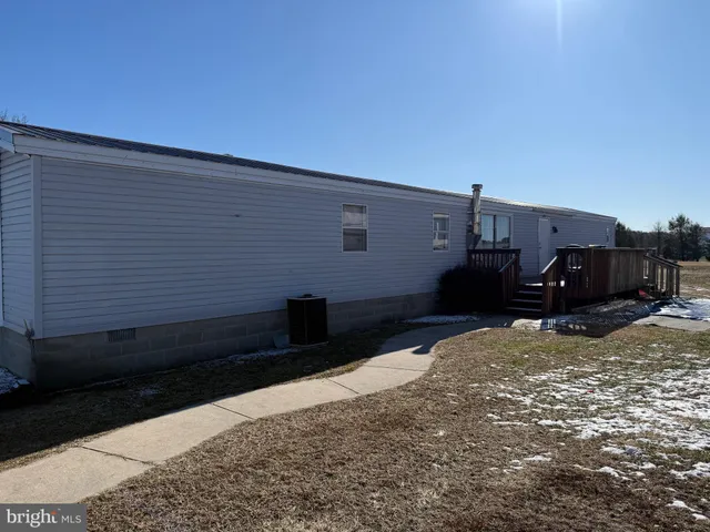 a backyard of a house