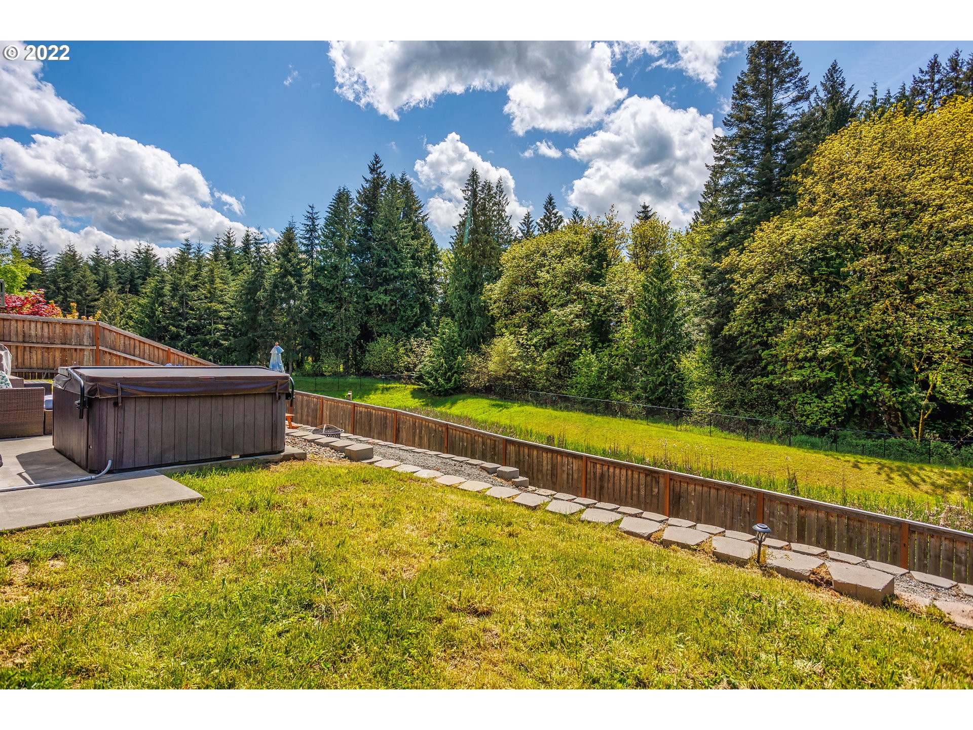 2732 South Red Tail Loop Ridgefield, WA 98642 - Photo 11 of 28 a view of a backyard with a lake view