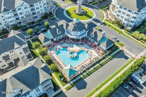 22 Cooper Avenue, Unit 202 Long Branch, NJ 07740 - Photo 31 of 38 swimming pool with furniture and wooden floor