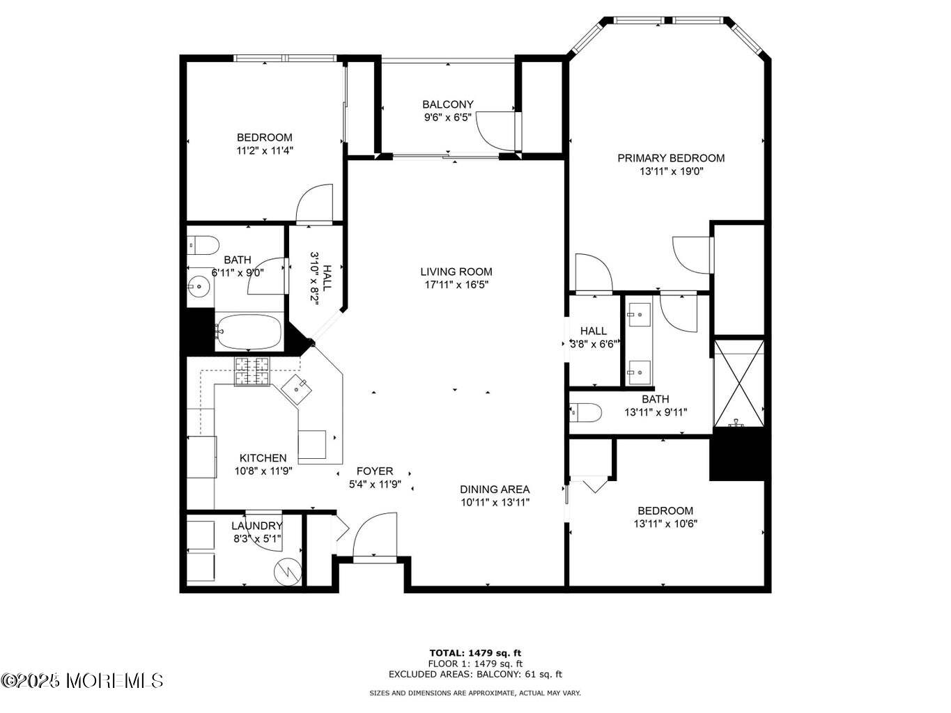 22 Cooper Avenue, Unit 202 Long Branch, NJ 07740 - Photo 37 of 38 a picture of floor plan