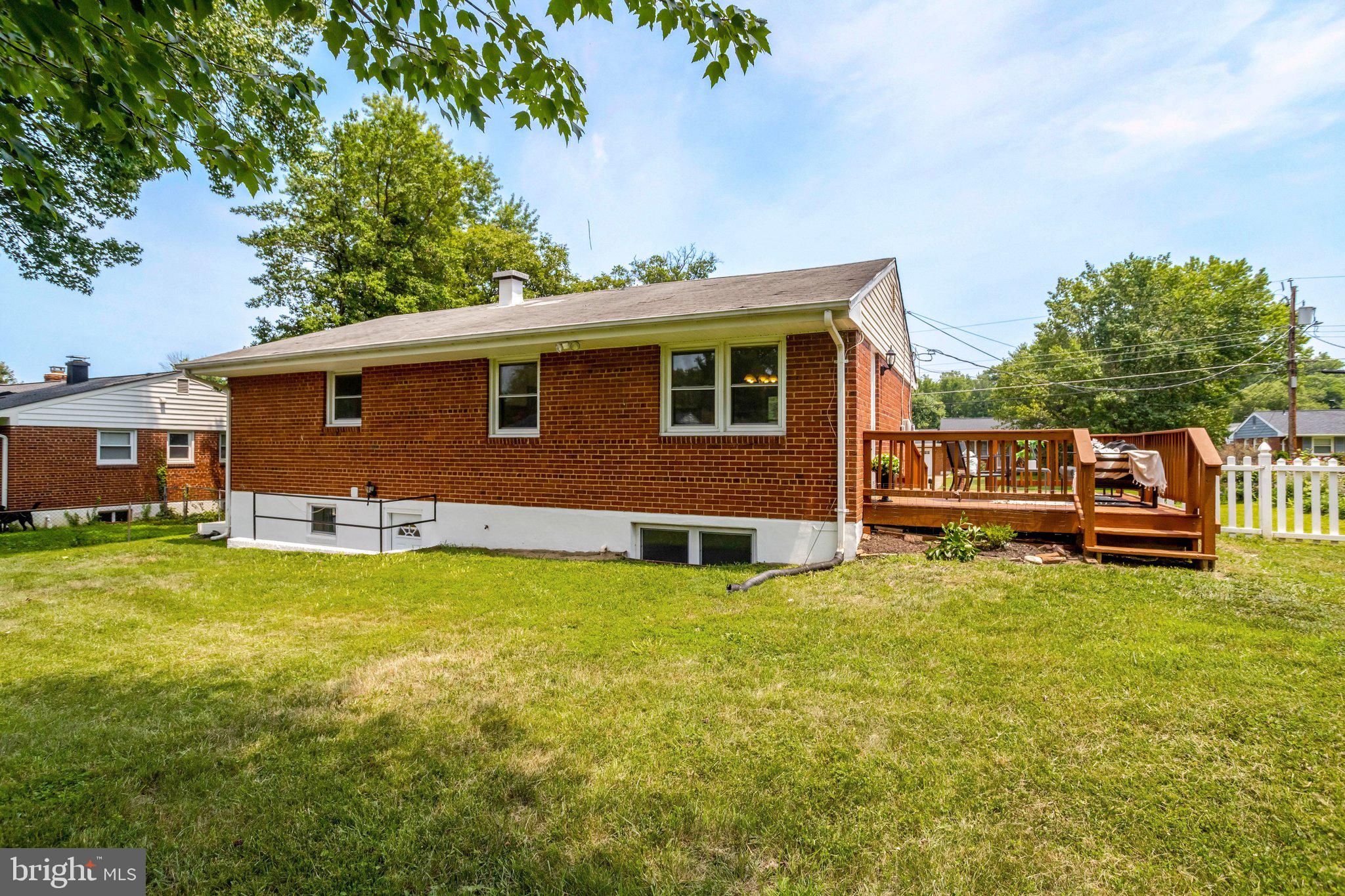 8824 Jandell Road Lorton, VA 22079 - Photo 40 of 46 View of back of house