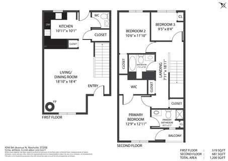 $600,000 | 1014 9th Avenue North, Nashville, TN 37208