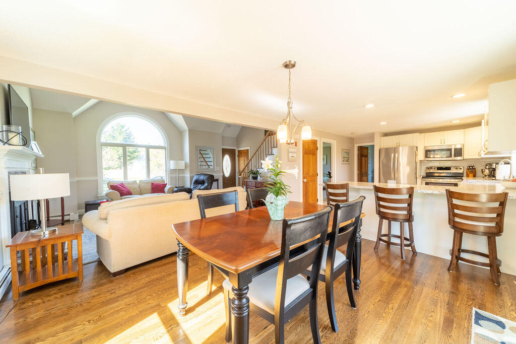 18 Windsor Road Sandwich, MA 02563 - Photo 10 of 35 a dining room with furniture and wooden floor