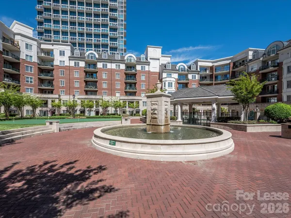 a building with outdoor space