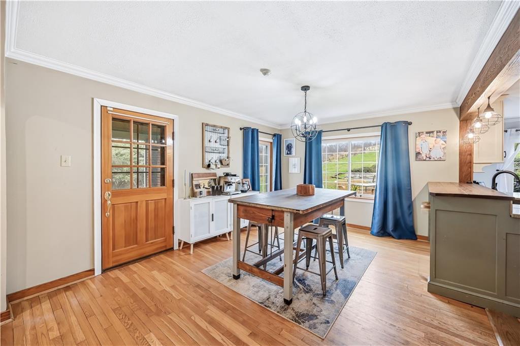 516 Wallace Run Road Darlington, PA 16115 - Photo 11 of 41 Dining Area - leads to screened in porch