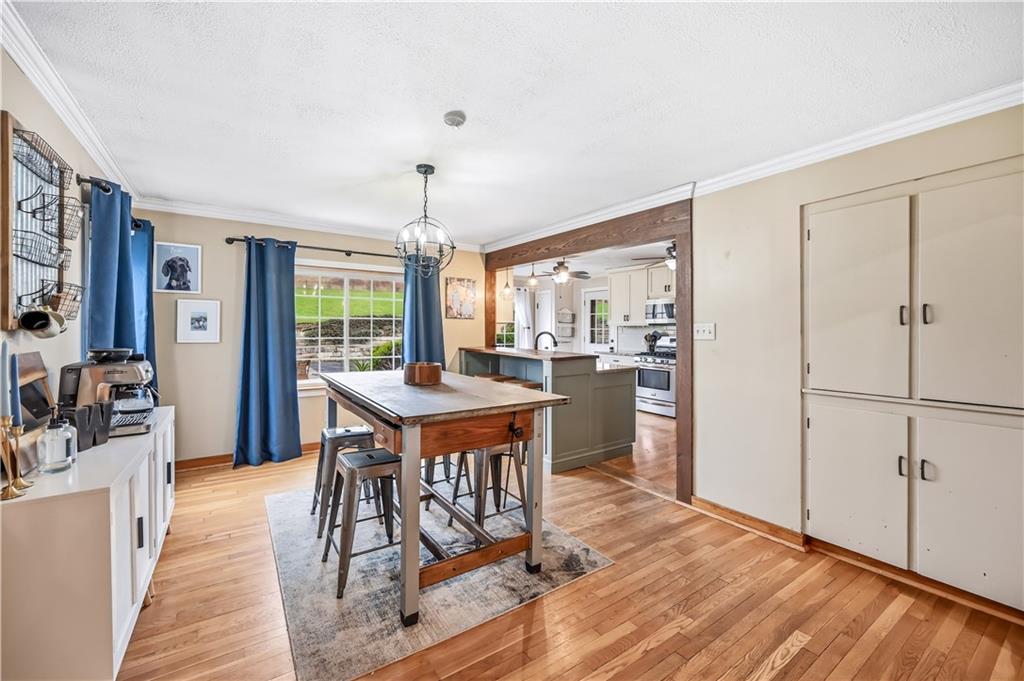 516 Wallace Run Road Darlington, PA 16115 - Photo 12 of 41 Dining Area offers plenty of storage and natural light