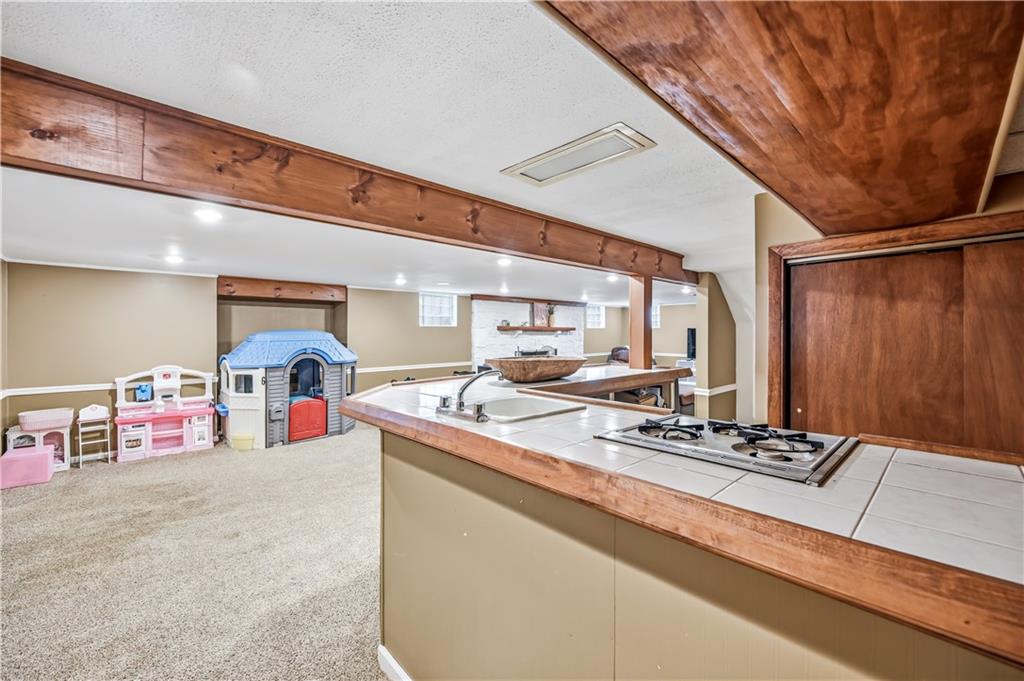 516 Wallace Run Road Darlington, PA 16115 - Photo 36 of 41 Basement Bar, view 2