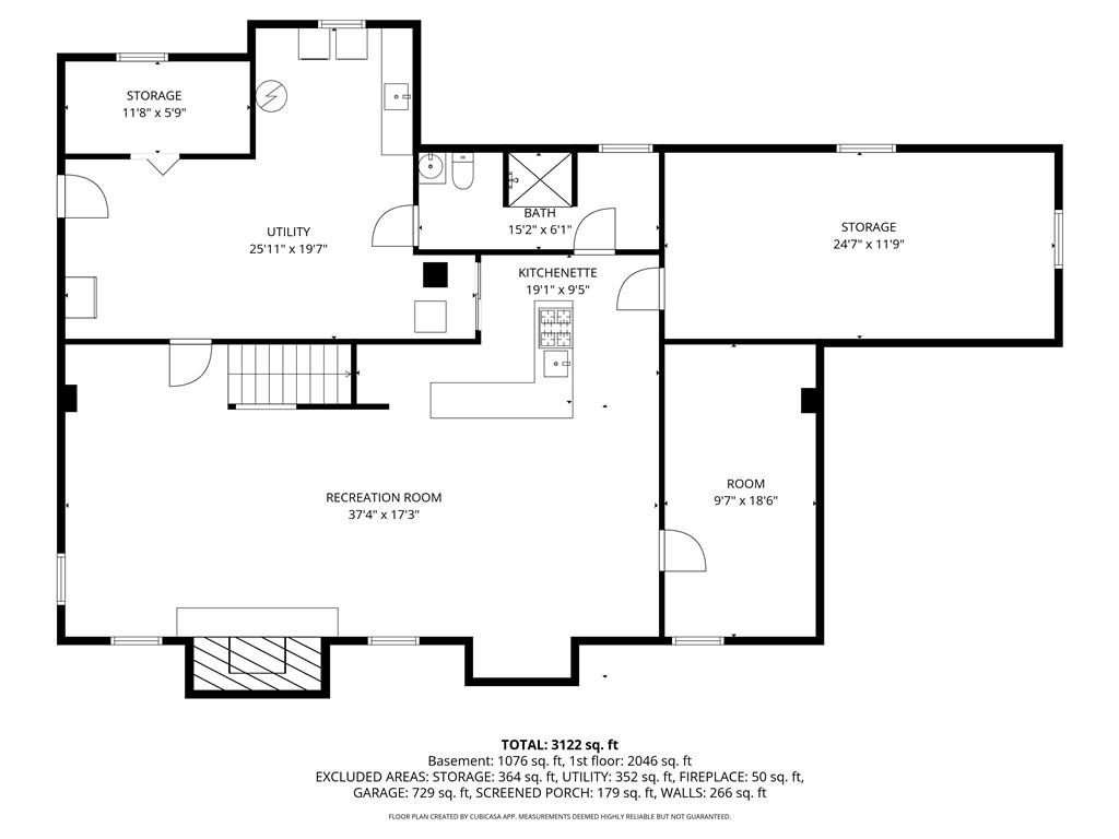 516 Wallace Run Road Darlington, PA 16115 - Photo 41 of 41 Floor Plan - Basement