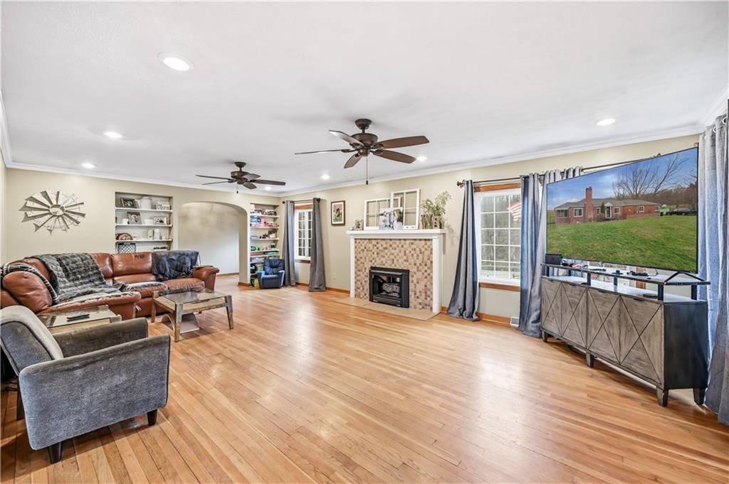 516 Wallace Run Road Darlington, PA 16115 - Photo 8 of 41 Spacious Living Room, view 1