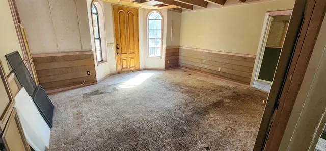 a view of closet area