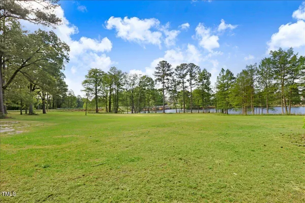 a view of a green field