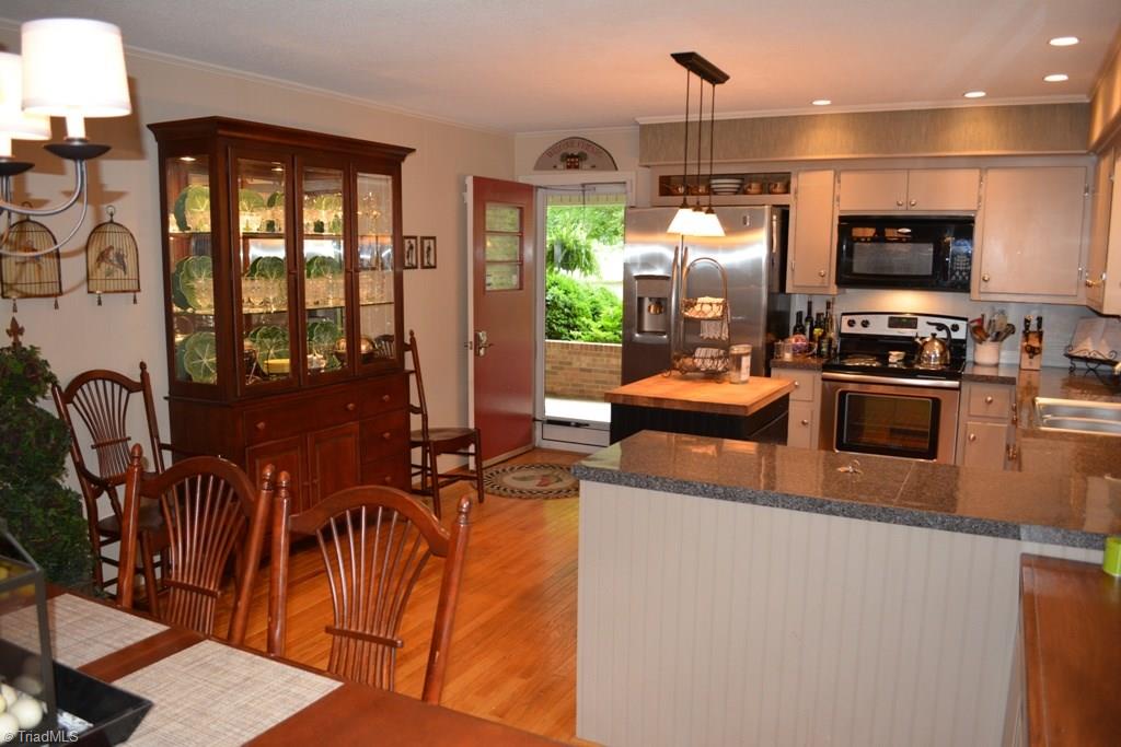 2582 Little Elkin Church Road Ronda, NC 28670 - Photo 24 of 30 Another angle of the open kitchen and dining area