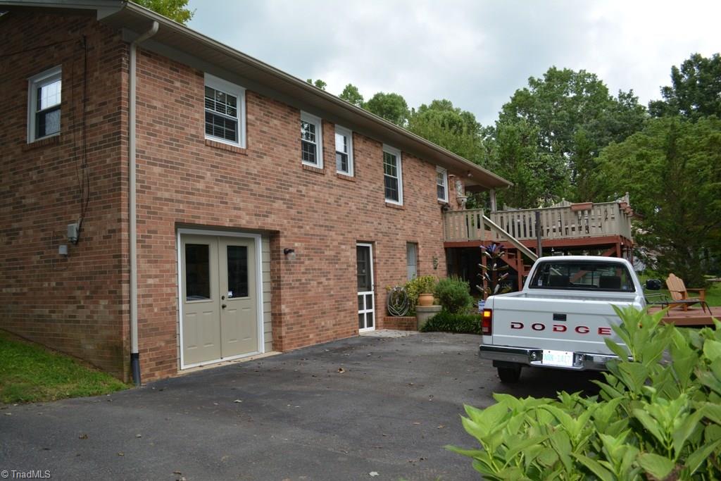 2582 Little Elkin Church Road Ronda, NC 28670 - Photo 27 of 30 Rear parking and deck area