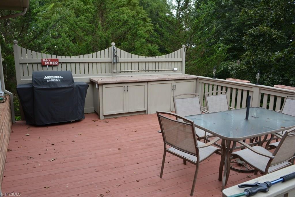 2582 Little Elkin Church Road Ronda, NC 28670 - Photo 8 of 30 Fantastic deck for entertaining! The counter top next to the grill is concrete!