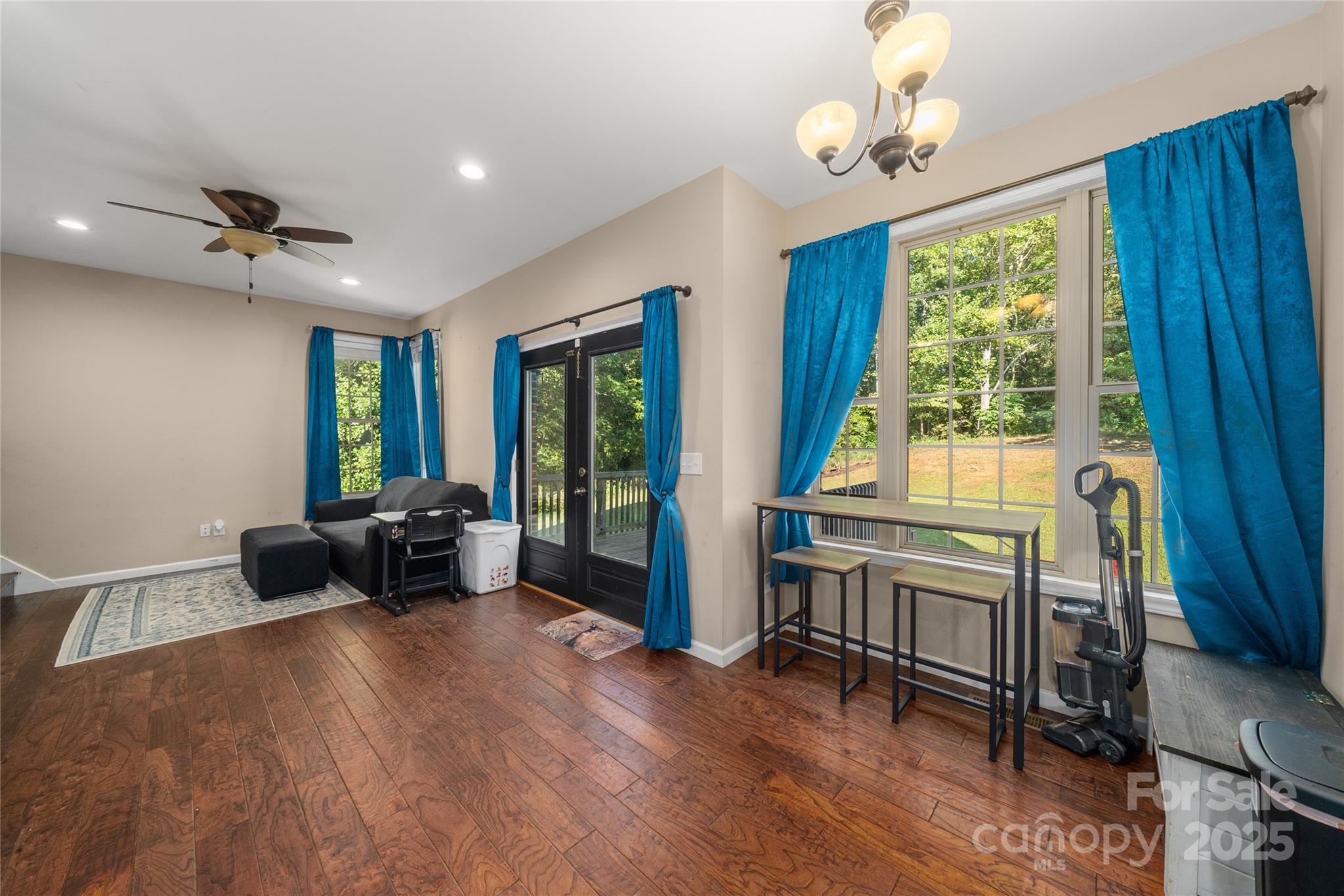 2341 Enola Road Morganton, NC 28655 - Photo 17 of 48 a view of livingroom with furniture window and wooden floor