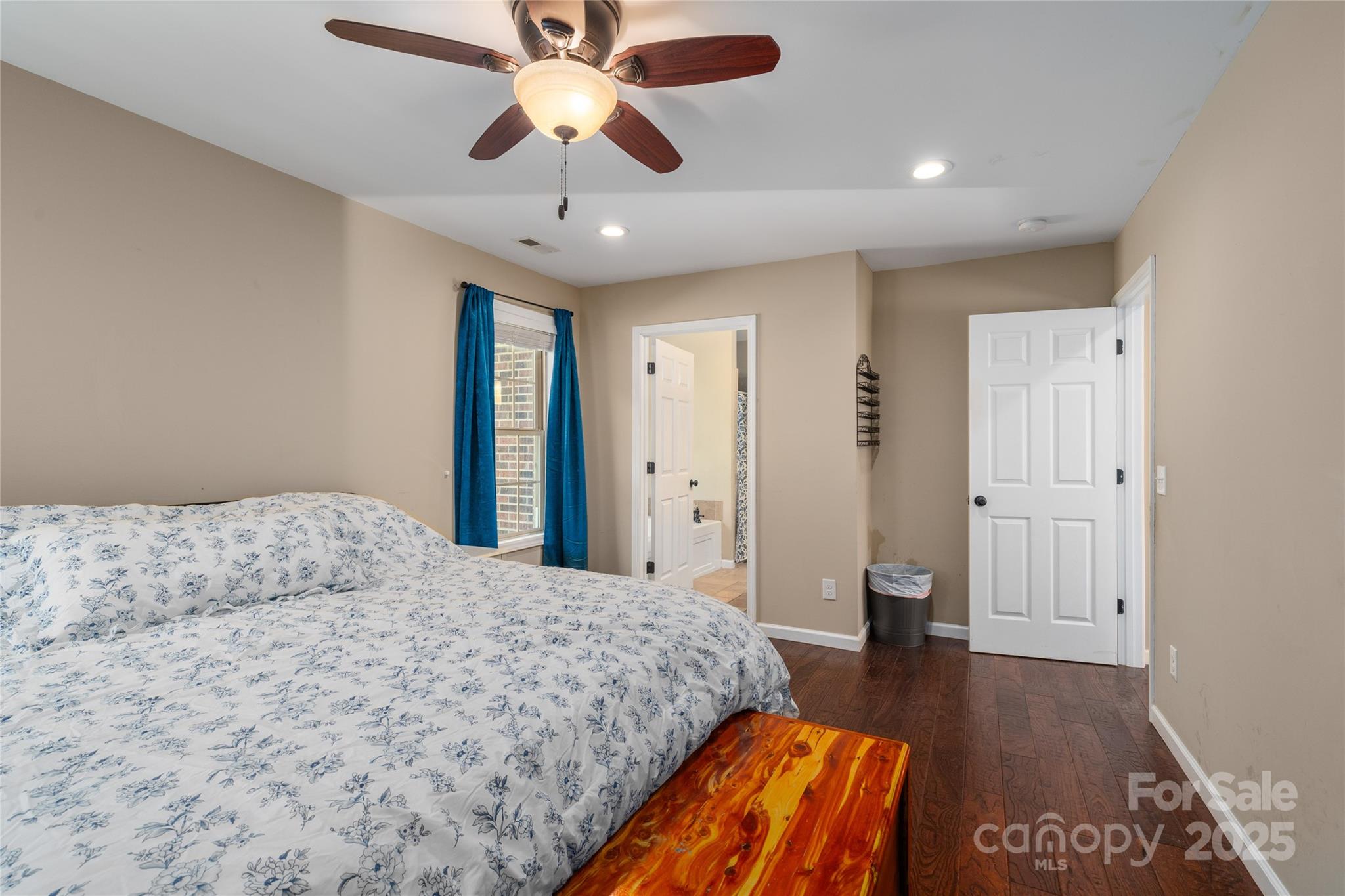 2341 Enola Road Morganton, NC 28655 - Photo 34 of 48 a bedroom with a bed and a dresser