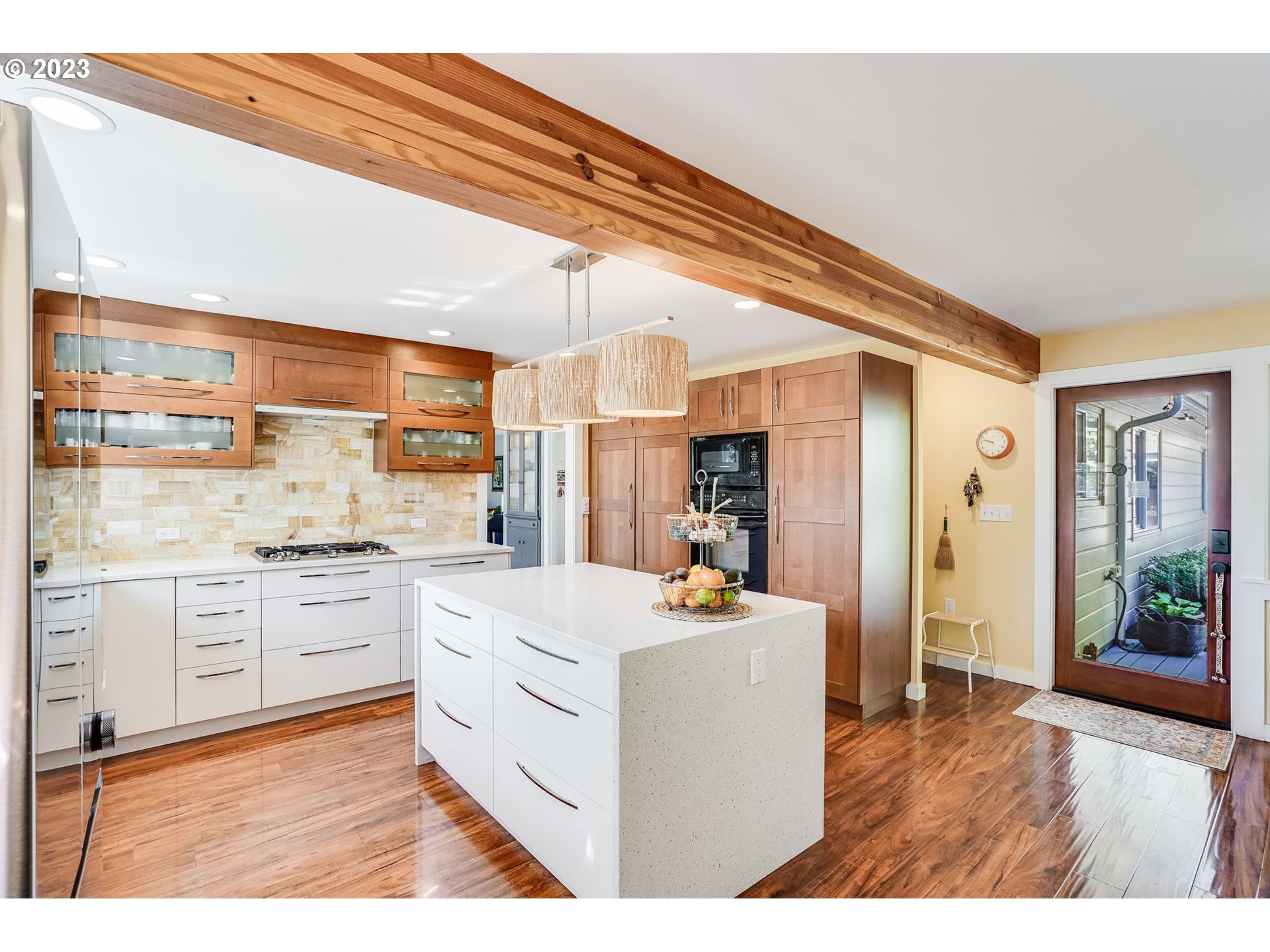 644 South Palatine Hill Road Portland, OR 97219 - Photo 10 of 46 a kitchen with white cabinets and appliances