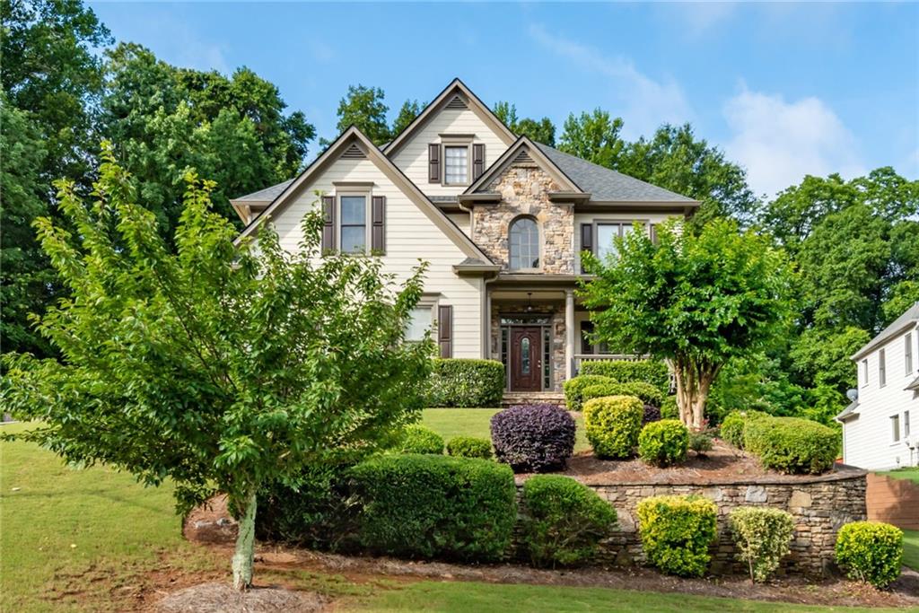 716 Nob Ridge Drive Marietta, GA 30064 - Photo 1 of 1 STRIKING 5 BED, 4 FULL BATH HOME IN NOB RIDGE SUBDIVISION - PHENOMENAL CURB APPEAL!
