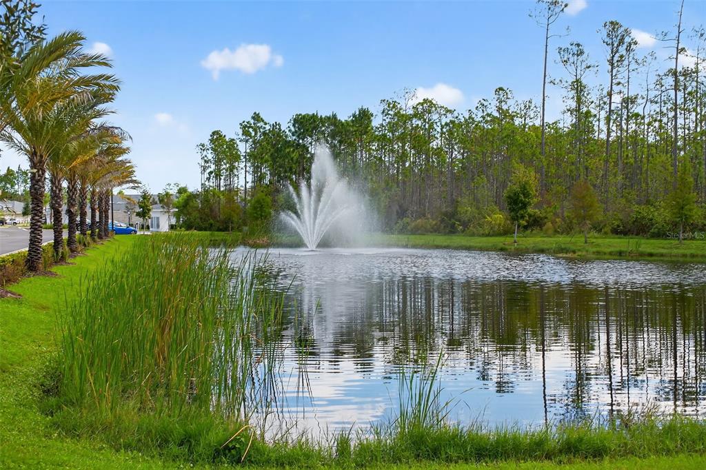469 Bulldog Drive, Unit 1 Palm Coast, FL 32164 - Photo 41 of 54 a view of a lake in a backyard