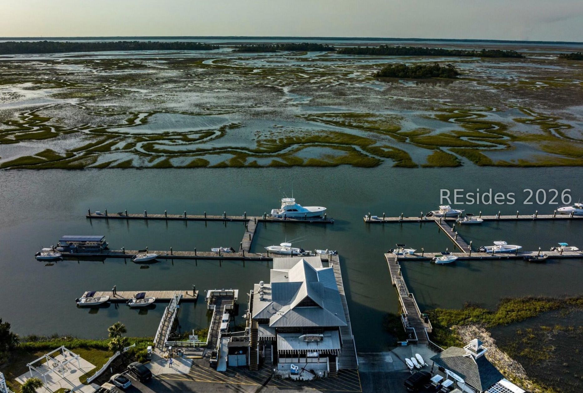 18 Sea Mist Road Fripp Island, SC 29920 - Photo 42 of 46 Deep water & ocean access marina, boat storage