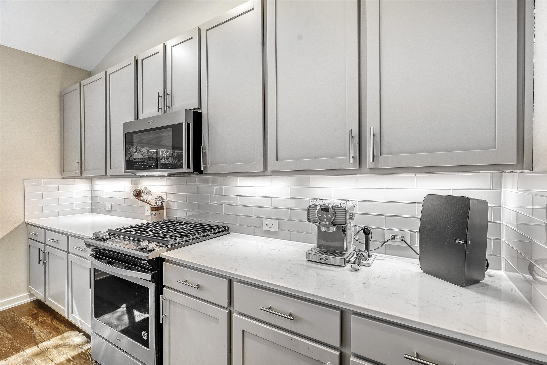 6800 Menchaca Road, Unit 5 Austin, TX 78745 - Photo 15 of 28 a kitchen with appliances a sink and cabinets