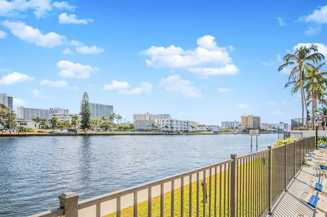 a view of lake and city