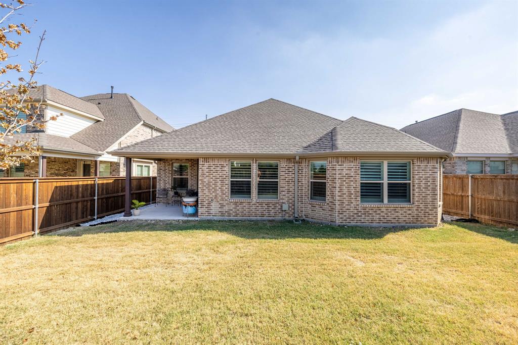 1732 Wassel Road Fort Worth, TX 76052 - Photo 38 of 39 a view of a house with swimming pool and porch